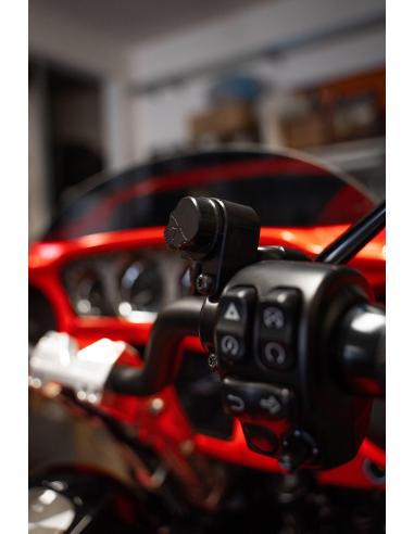 Comprar Modos De Conducción Rbw-Skull Negro Lado Izquierdo Para Hd 2008 A 2013 (Solo Puño Electronico) a precio de oferta