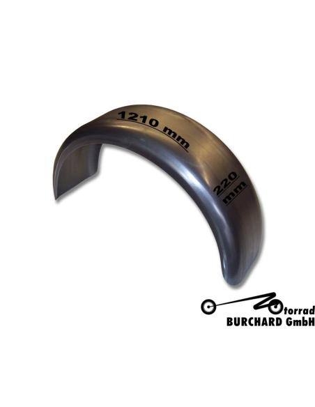 FLAT STYLE REAR UNIVERSAL FENDER IN STEEL 220 MM WIDTH