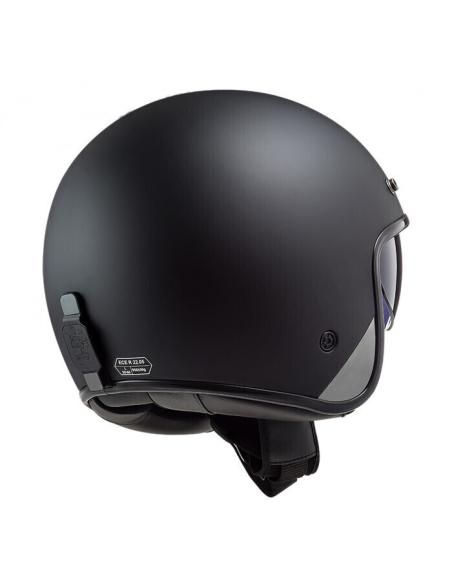 Acquista Casco Jet Con Visiera Interna Ls2 Of601 Bob Ii Nero Opaco 22.06 a prezzo scontato