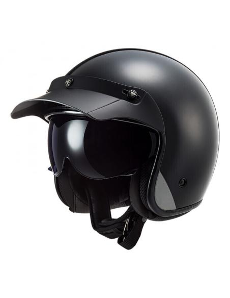Acquista Casco Jet Con Visiera Interna Ls2 Of601 Bob Ii Nero Opaco 22.06 a prezzo scontato