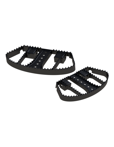PLATEFORMES PASSAGER BURLY MX POUR HARLEY TOURING : STYLE, CONFORT ET DURABILITÉ