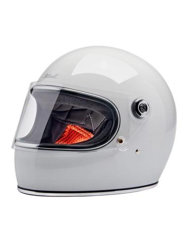 BILTWELL GRINGO S 22.06 GLOSS WHITE HELMET