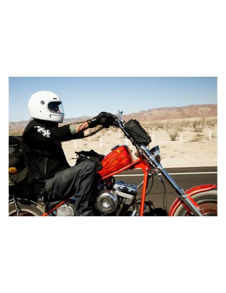 CAPACETE BILTWELL GRINGO SV WHITE BRILHANTE