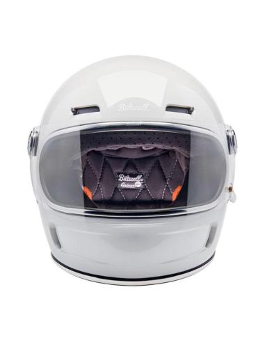 Comprar Casco Biltwell Gringo Sv Blanco Brillo a precio de oferta
