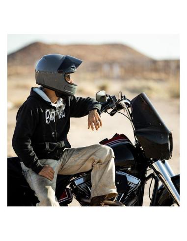 BILTWELL GRINGO SV GLOSS STORM GREY HELMET