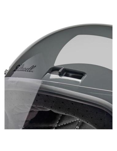 BILTWELL GRINGO SV GLOSS STORM GREY HELMET
