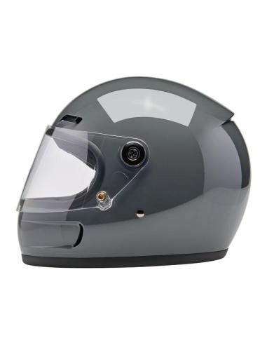BILTWELL GRINGO SV GLOSS STORM GREY HELMET