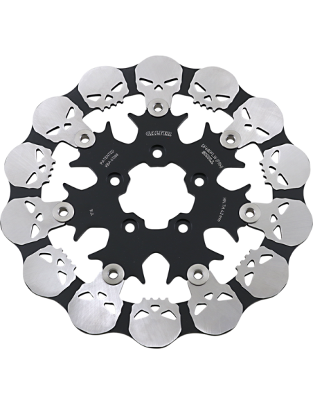 Comprar Disco De Freno Flotante Delantero Skull Galfer Varias Harley Df680Frh a precio de oferta