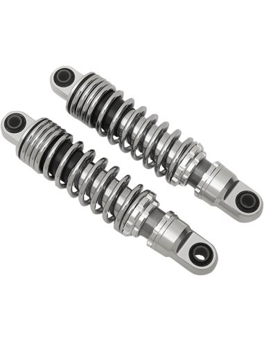 CHROME SHOCK ABSORBERS DRAG SPORTSTER 04-21