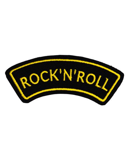 Comprar Parche Bordado Rock N Roll De 11 X 4.5 Cm. Termoadhesivo a precio de oferta