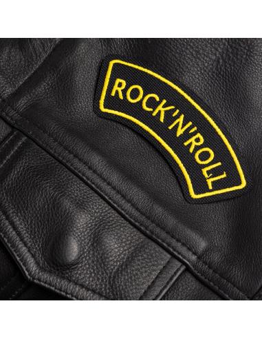 Comprar Parche Bordado Rock N Roll De 11 X 4.5 Cm. Termoadhesivo a precio de oferta