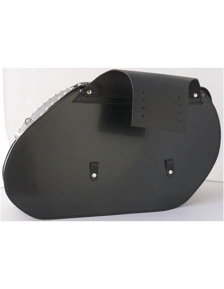 Leather Saddlebags Texas With Studds | Sale Price