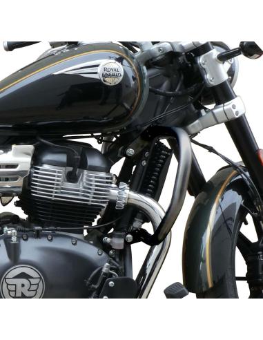 PARA-LAMA PRETO 30MM ROYAL ENFIELD SUPER METEOR 650