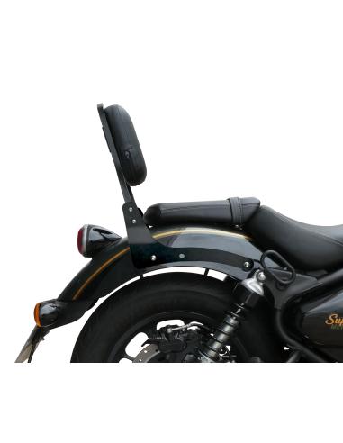 CHROME BACKREST WITHOUT GRILL ROYAL ENFIELD SUPER METEOR 650