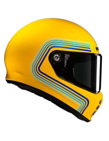 NEO RETRO HELMET HJC V10 FONI IN YELLOW