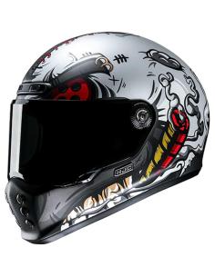 CAPACETE INTEGRAL HJC V10 VATT COM GRÁFICOS