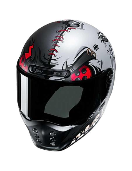 CAPACETE INTEGRAL HJC V10 VATT COM GRÁFICOS