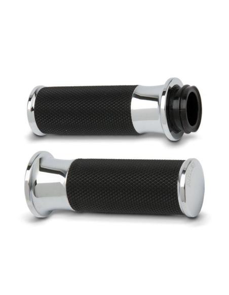 ARLEN NESS FUSION BILLET SMOOTH GRIPS CHROME