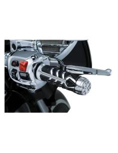 KURYAKYN SPEAR GRIPS IN CHROME FOR INDIAN MODELS 2