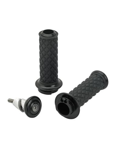 PUNHOS BILTWELL ALUMICORE EM PRETO PARA HARLEY DAVIDSON