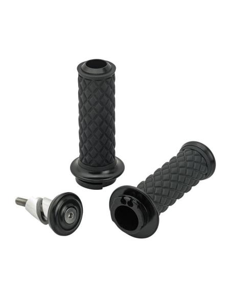 PUNHOS BILTWELL ALUMICORE EM PRETO PARA HARLEY DAVIDSON