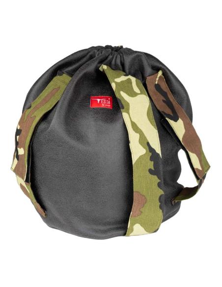 Saco De Ombro Porta-Capacete Testa Com Alças De Camuflagem