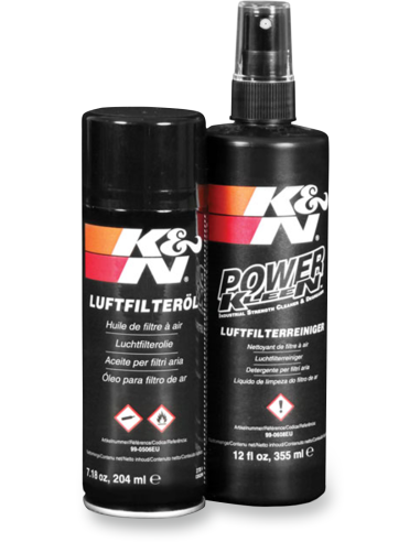 KIT DE NETTOYAGE DE FILTRE K&N SPRAY