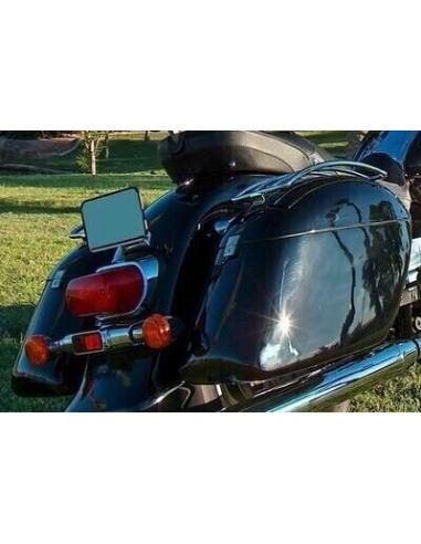 "Strong" Hard Saddlebags Easily Fit On Most Cruisers Motorcycles | Sale Price