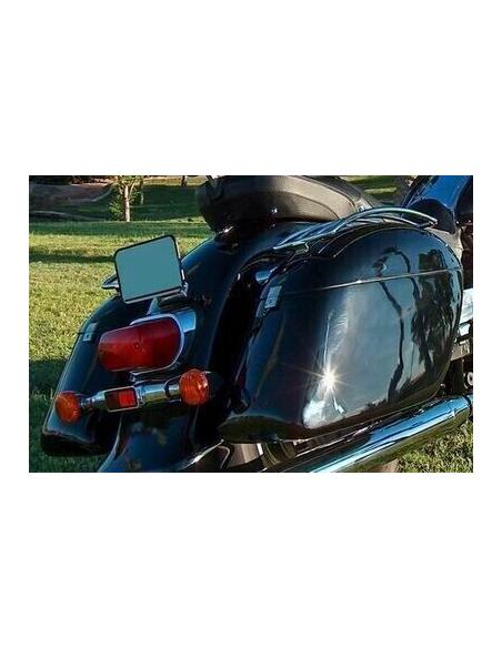 Rigid Saddlebags "Strong" Black Glossy 26 L. | Prix Promo