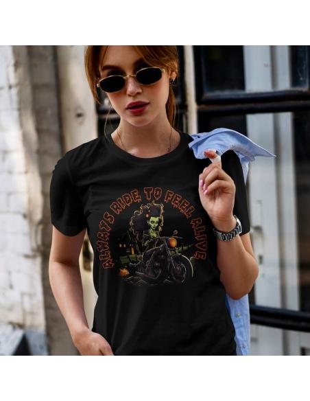 Comprar Camiseta Femenina Novia De Frankestein By Icc a precio de oferta