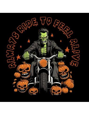Comprar Calca Uv Inspirada En Camiseta Frankestein Always Ride To Feel Alive a precio de oferta