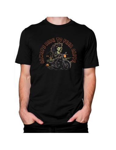 T-SHIRT DA NAMORADA DE FRANKESTEIN PARA HOMEM