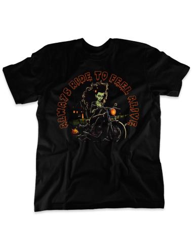 T-SHIRT DA NAMORADA DE FRANKESTEIN PARA HOMEM