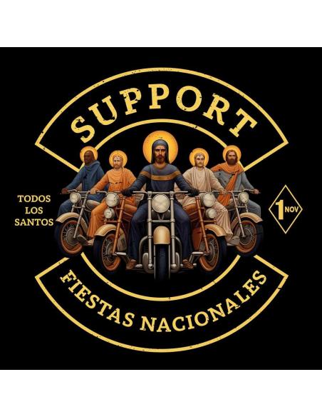 Comprar Camiseta Support Todos Los Santos By Icc a precio de oferta