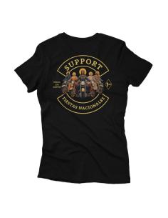 Comprar Camiseta Femenina Support Todos Los Santos By Icc a precio de oferta
