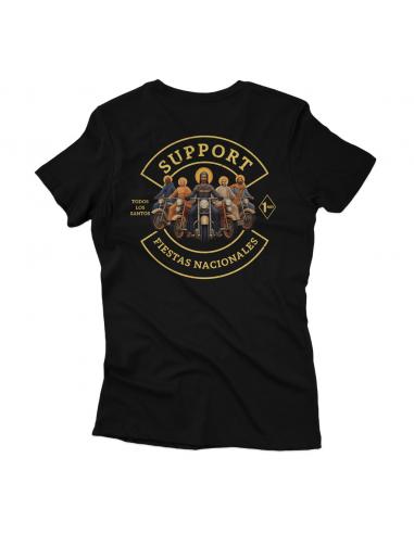 SUPPORT TODOS LOS SANTOS WOMEN'S T-SHIRT BY ICC