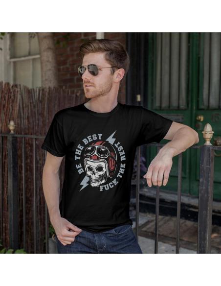T-SHIRT SER O MELHOR E QUE SE LIXEM OS OUTROS