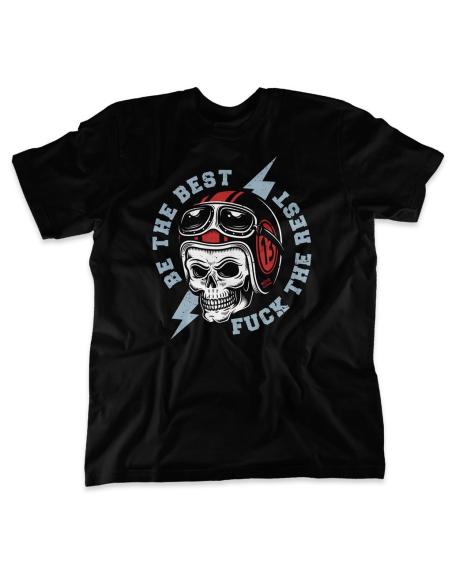 T-SHIRT SER O MELHOR E QUE SE LIXEM OS OUTROS
