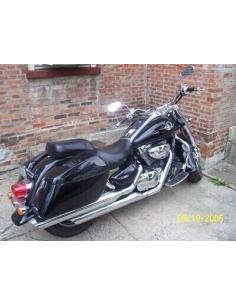 SADDLEBAGS RÍGIDOS "NOVO CANTO" 25 L. FORRADO EM COURO 2