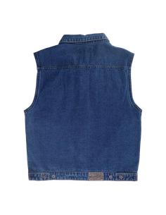 Acquista Gilet Western Blu Scuro Mcs a prezzo scontato 2