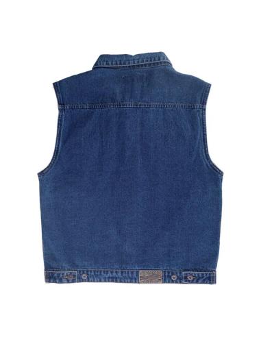 Comprar Chaleco Vaquero Azul Oscuro Mcs a precio de oferta