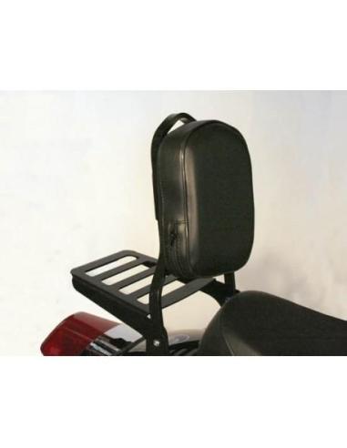 BLACK BACKREST WITH HARLEY SPORTSTER GRILL