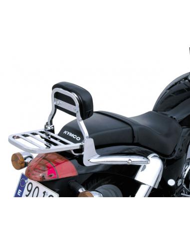 CHROME LOW BACKREST WITH SPORTSTER GRILL