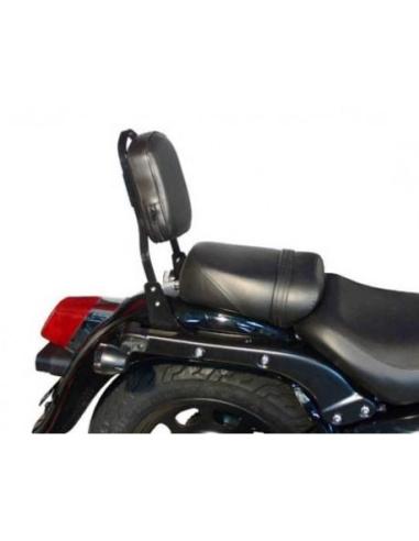 BLACK BACKREST WITHOUT SPORTSTER GRILL
