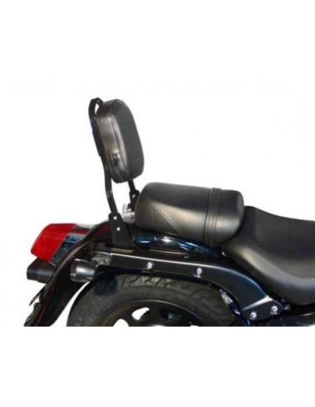 BLACK BACKREST WITHOUT SPORTSTER GRILL