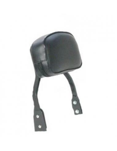 LOW BLACK BACKREST WITHOUT SPORTSTER GRILL