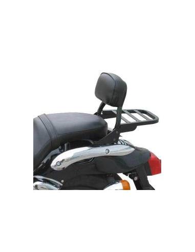 LOW BLACK BACKREST WITHOUT SPORTSTER GRILL