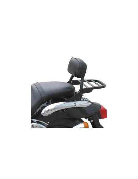 LOW BLACK BACKREST WITHOUT SPORTSTER GRILL