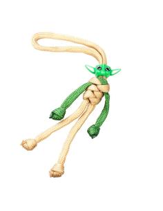 BIKER BUDDY BABY YODA PARACHUTE CORD KEYCHAIN
