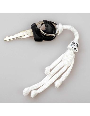 STORMTROOPER BIKER BUDDY PARACHUTE LANYARD KEYCHAIN